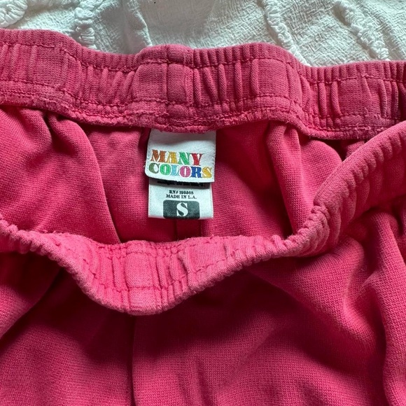 Pink Many Colors Shorts - Picture 1 of 2